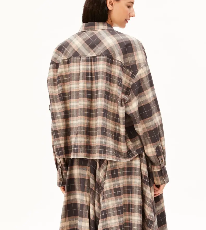 NALAANI  CHECK BLOUSE