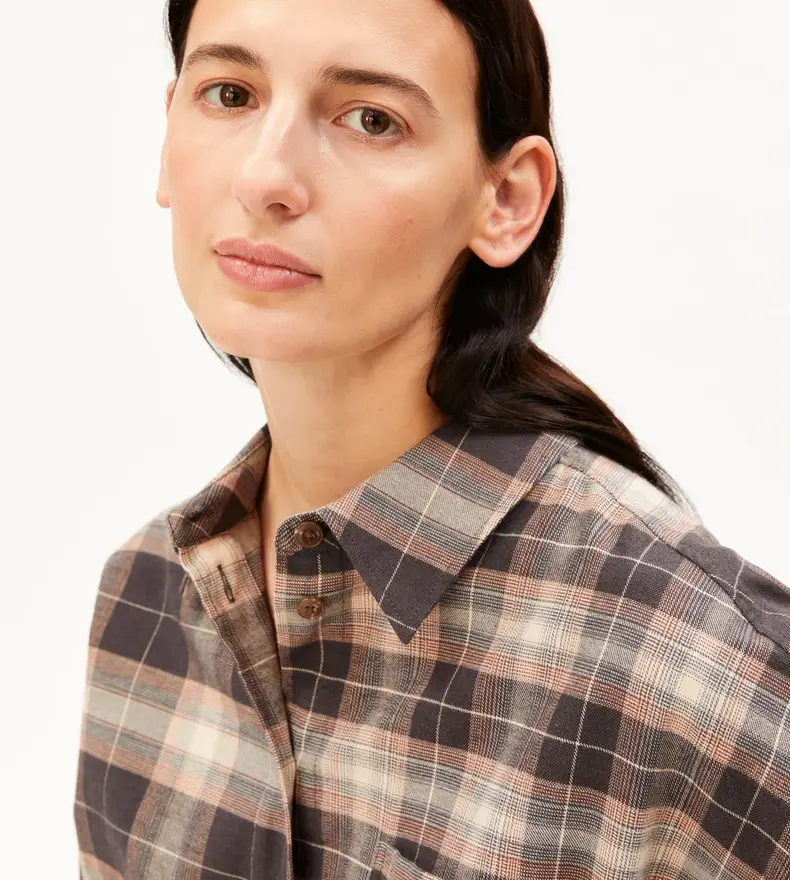 NALAANI  CHECK BLOUSE