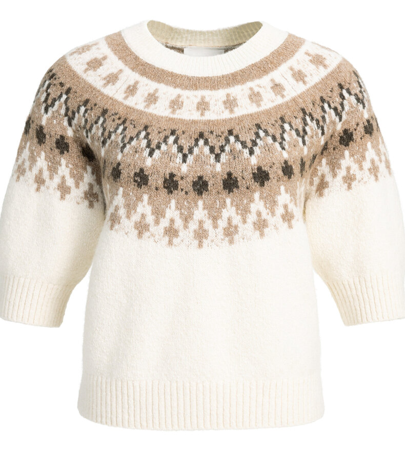 NORDIC PRINT SWEATER