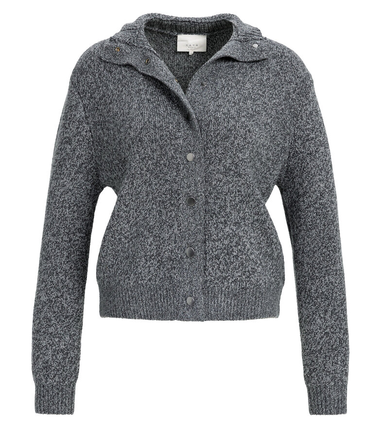 CARDIGAN PRESS BOUTONS