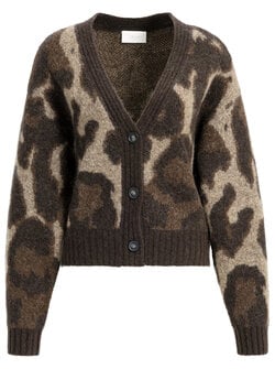 CARDIGAN IMPRIMÉ ANIMAL
