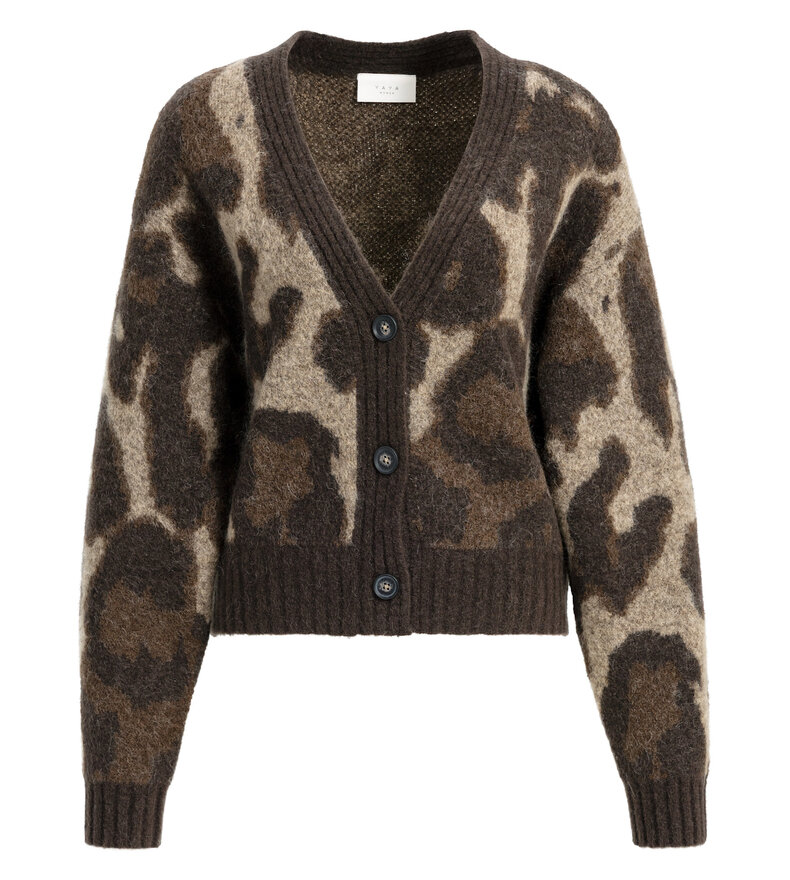CARDIGAN ANIMAL PRINT