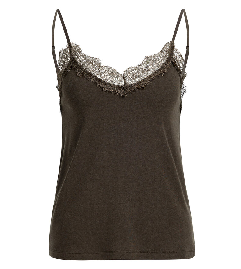 LACE DETAIL SINGLET