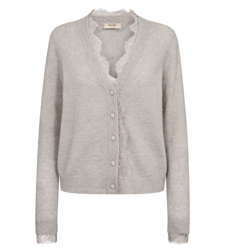 MMHELMI LACE KNIT CARDIGAN