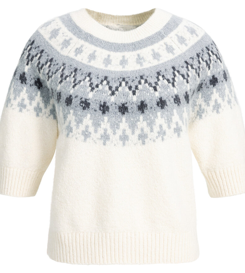 NORDIC PRINT SWEATER