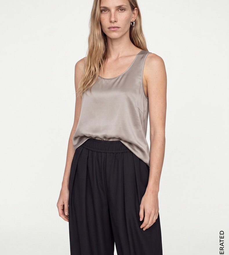 HAUT MMASTRID SILK