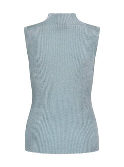 MMIMANJA HIGHNECK SL KNIT TOP