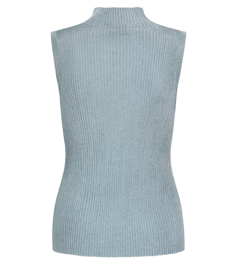 MMIMANJA HIGHNECK SL KNIT TOP
