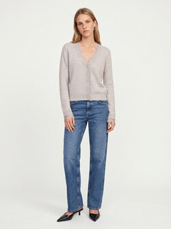 MMHELMI LACE KNIT CARDIGAN