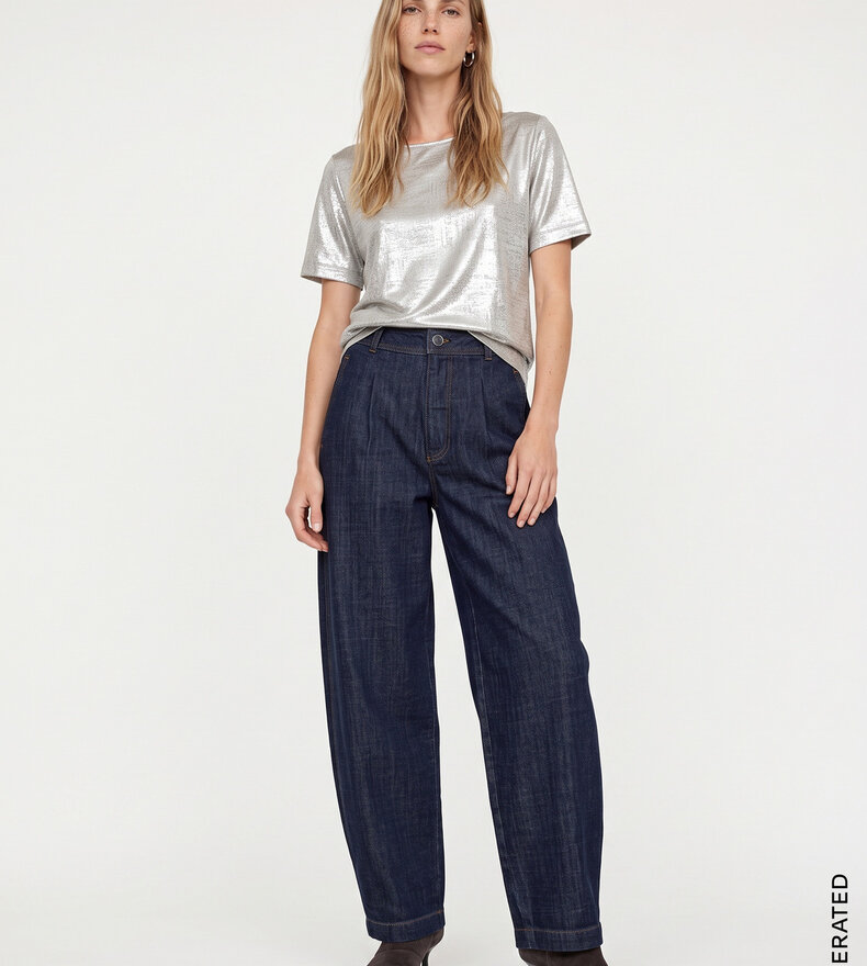 MMNIVA O-SS METALLIC TEE