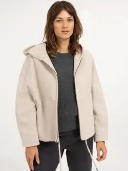 JACKET WITH HOOD