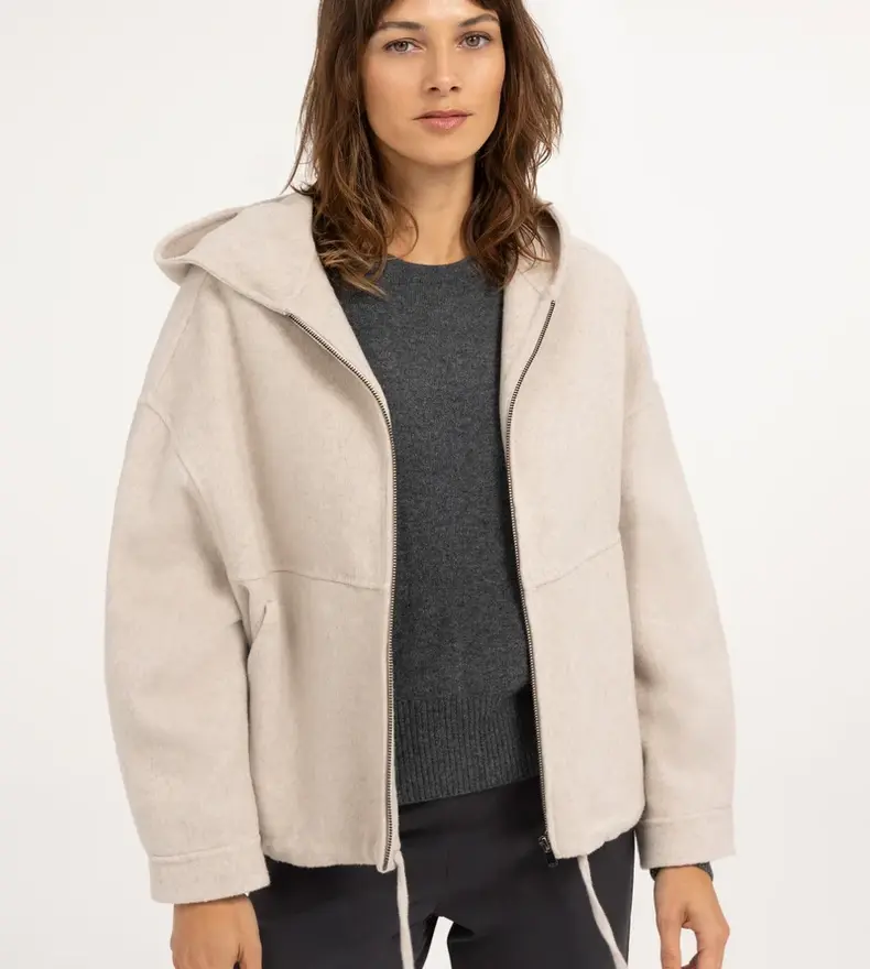JACKET WITH HOOD