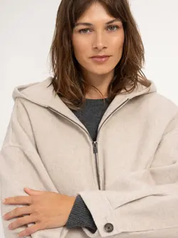 VESTE À CAPUCHE