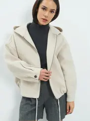 JACKET WITH HOOD