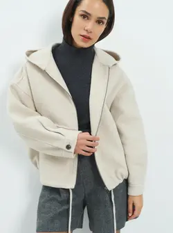 JACKET WITH HOOD