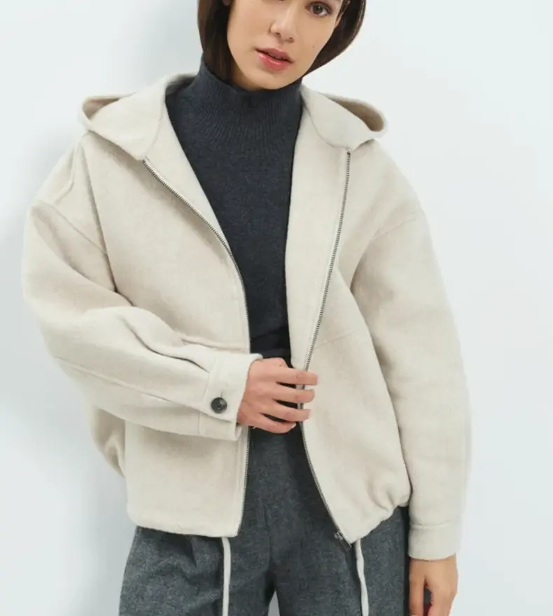 JACKET WITH HOOD