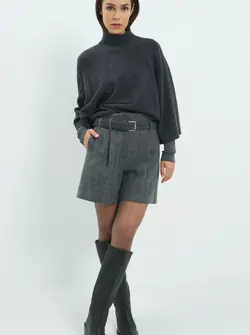 HIGH NECKLINE SWEATER