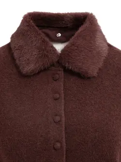 CARDIGAN À COL AMOVIBLE