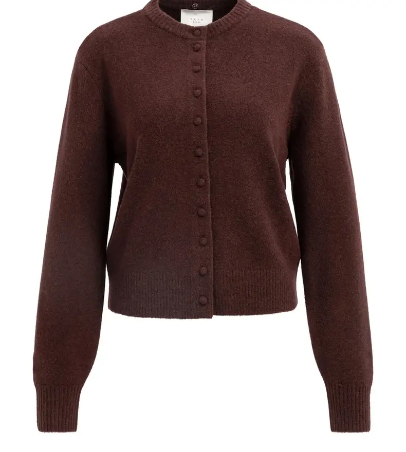 CARDIGAN DETACH COLLAR