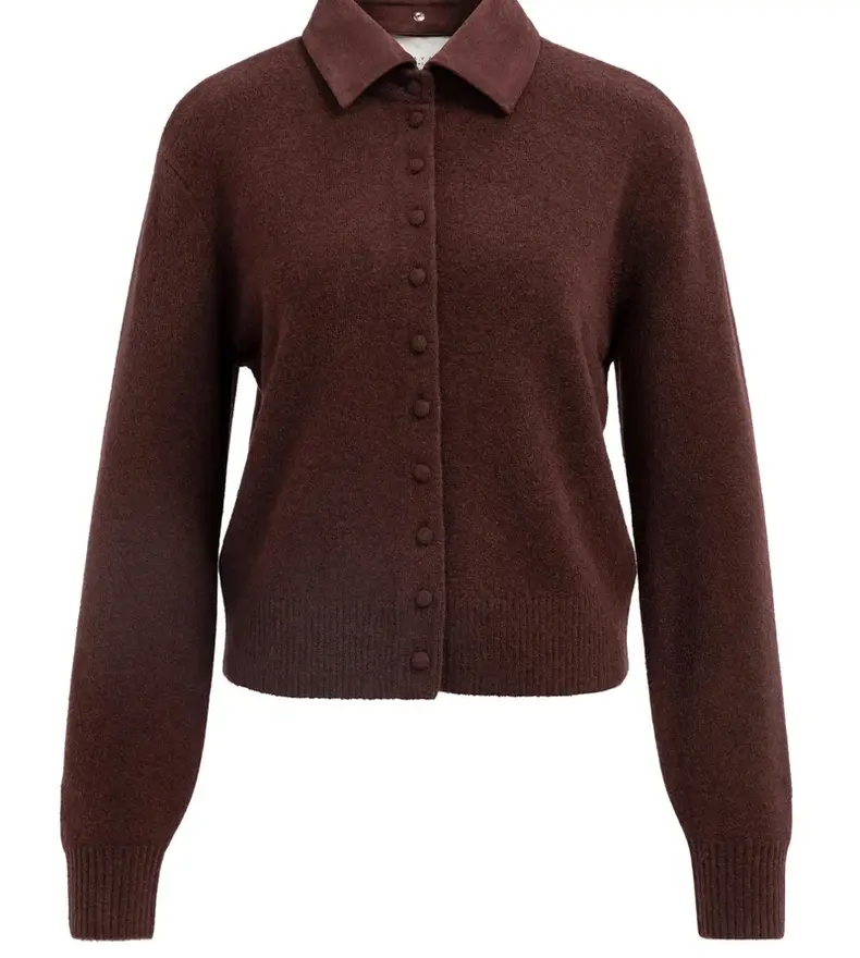CARDIGAN DETACH COLLAR