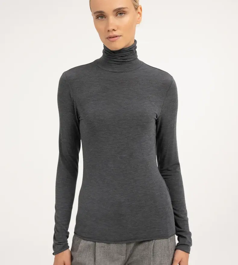 LONG SLEEVE HIGH NECK