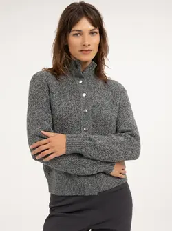 CARDIGAN PRESS BOUTONS