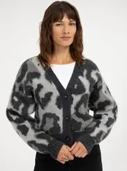 CARDIGAN ANIMAL PRINT