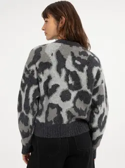 CARDIGAN  IMPRIMÉ ANIMAL