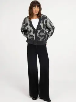 CARDIGAN  IMPRIMÉ ANIMAL