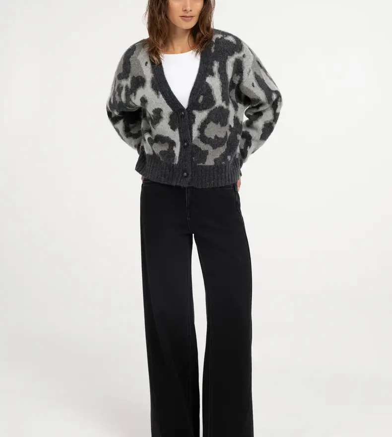 CARDIGAN  IMPRIMÉ ANIMAL