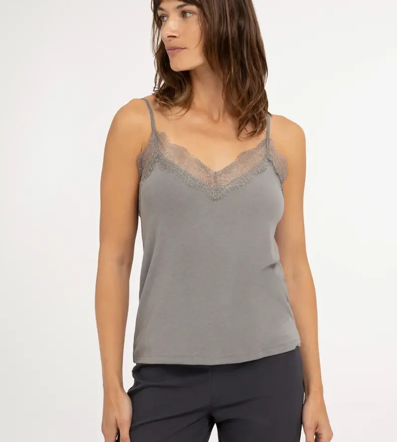 LACE DETAIL SINGLET