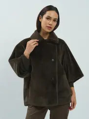 VESTE RÉVERSIBLE EN FAUSSE FOURRURE