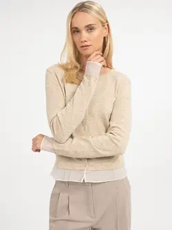 CARDIGAN  DÉTAILS TISSÉS
