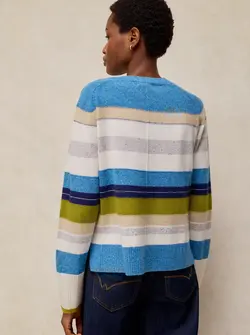 PULL CACHEMIRE RAYÉ