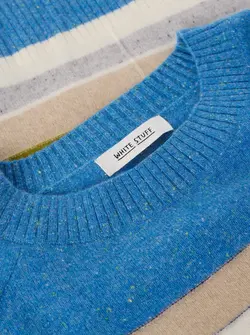 PULL CACHEMIRE RAYÉ