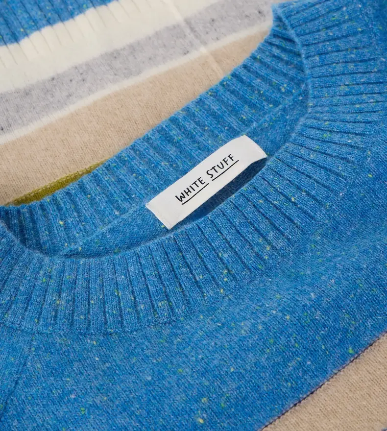 PULL CACHEMIRE RAYÉ