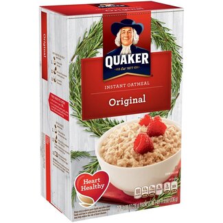 Quaker Quaker Original Instant Oatmeal, 11.8 oz, 12 ct