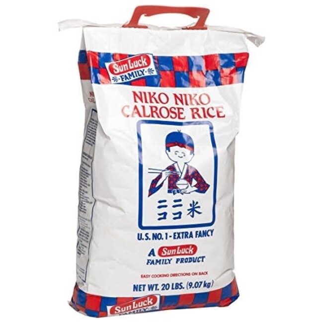 Niko Niko Calrose Rice, 20 lb