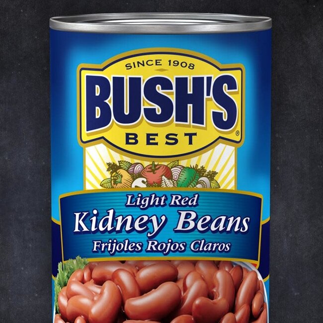Bush's Best Light Red Kidney Beans, 16 oz, 12 ct