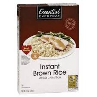 Essential Everyday EED Instant Brown Rice, 16 oz, 12 ct