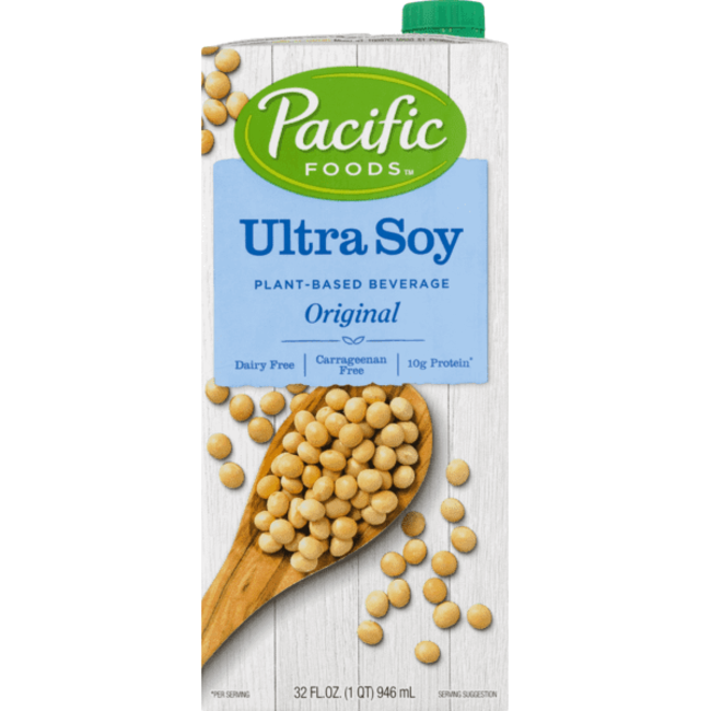 Pacific Foods Ultra Soy Original, 32 oz, 12 ct