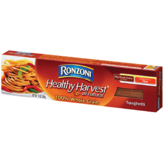 Ronzoni 100% Whole Grain Spaghetti, 16 oz, 20 ct