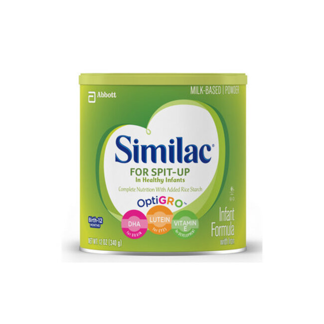 Similac For Spit-Up Infant Formula, 12 oz, 6 ct
