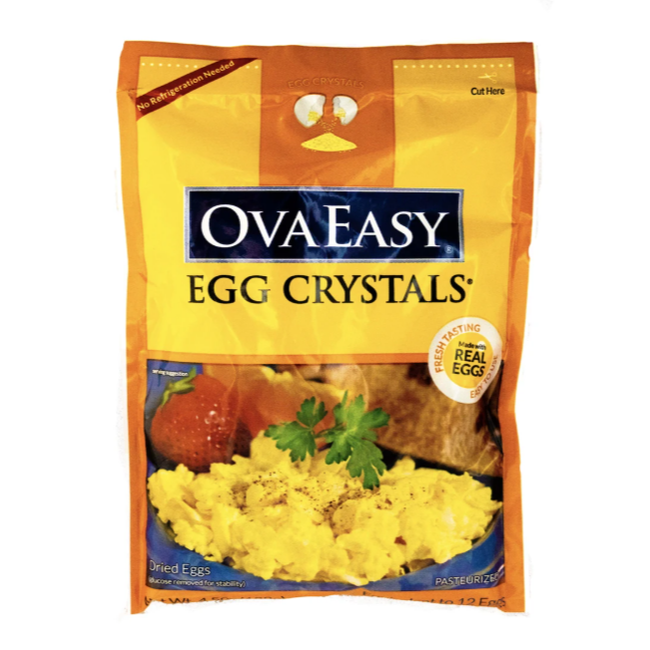 OvaEasy Whole Egg Crystals, 4.5 oz, 12 ct