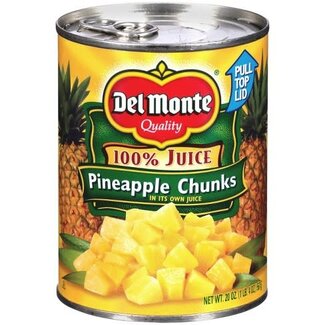 Del Monte Del Monte Pineapple Chunks, 20 oz