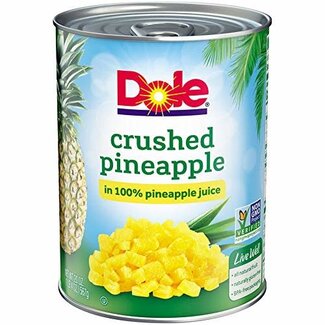 Del Monte Del Monte Pineapple Crushed, 20 oz