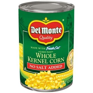 Del Monte Del Monte Corn Whole No Salt, 15.25 oz