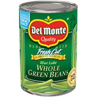 Del Monte Del Monte Whole  Green Beans, 14.5 oz