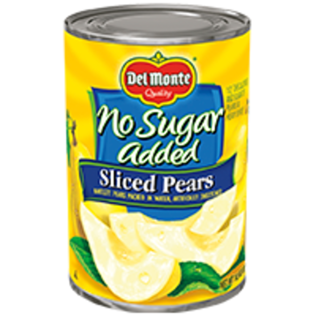 Del Monte Pear Sliced No Sugar Added 14.5 oz