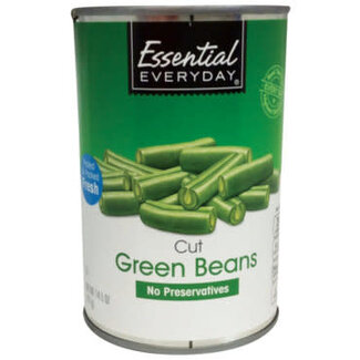 Essential Everyday EED Green Beans French Cut, 14.5 oz